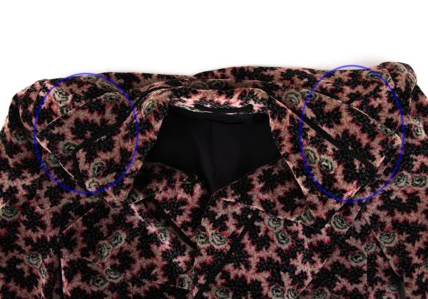 COMME des GARCONS Patterned Rope Piping Lapel Design Jacket K-168595_005