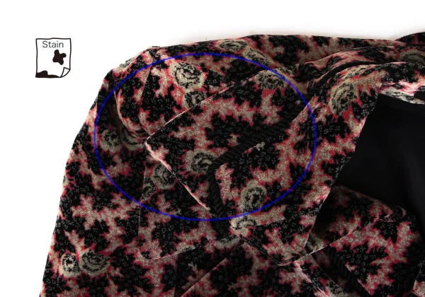 COMME des GARCONS Patterned Rope Piping Lapel Design Jacket K-168595_006