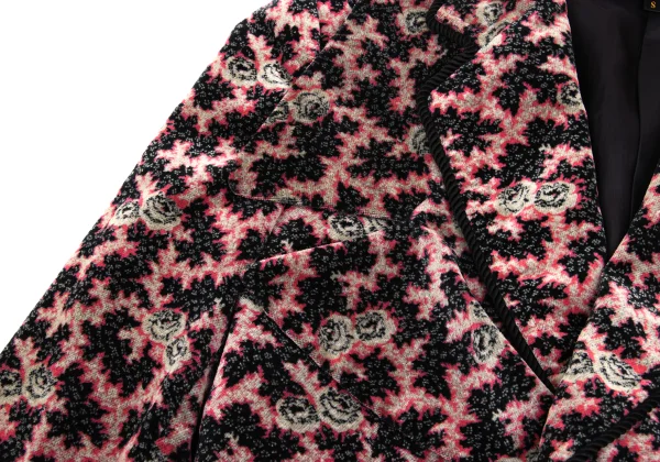 COMME des GARCONS Patterned Rope Piping Lapel Design Jacket K-168595_009