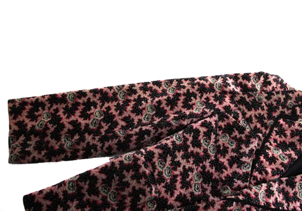 COMME des GARCONS Patterned Rope Piping Lapel Design Jacket K-168595_010