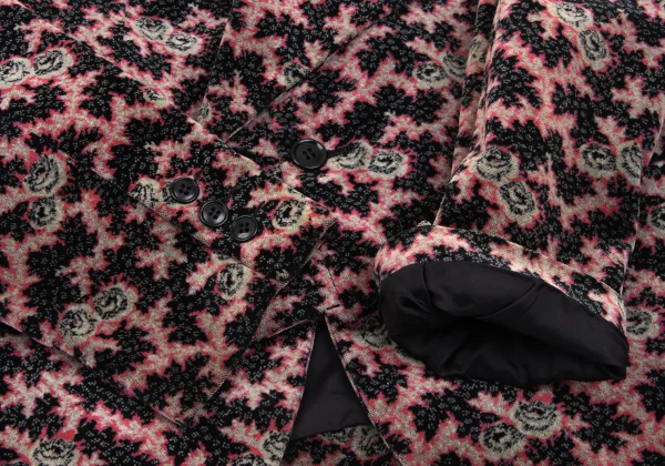 COMME des GARCONS Patterned Rope Piping Lapel Design Jacket K-168595_011