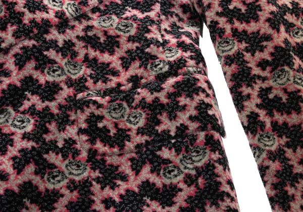 COMME des GARCONS Patterned Rope Piping Lapel Design Jacket K-168595_013