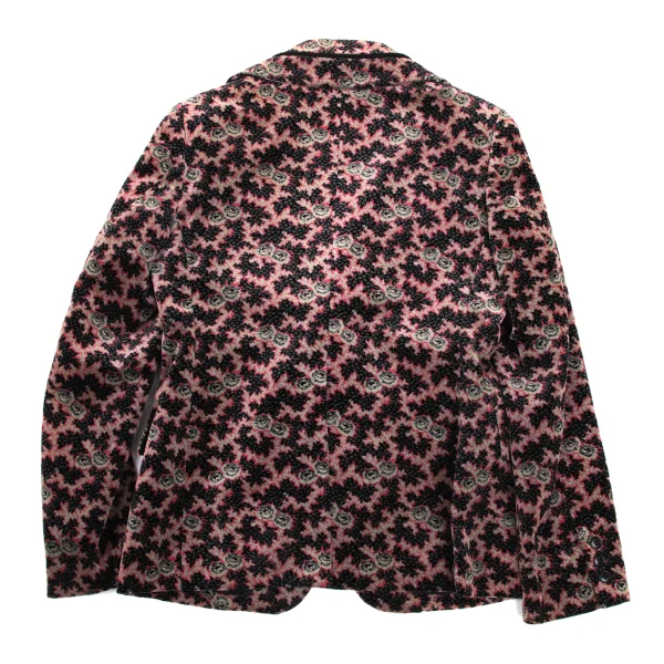 COMME des GARCONS Patterned Rope Piping Lapel Design Jacket K-168595_016