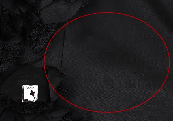 COMME des GARCONS Wool Gaba Frill Inside Jacket K-168596_013