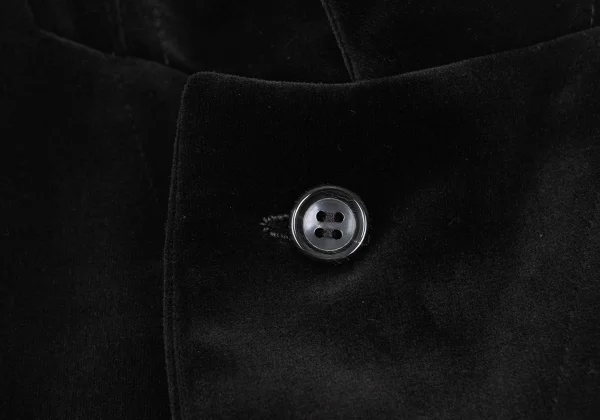 COMME des GARCONS Frill Decorated Velvet Jacket K-168597_007