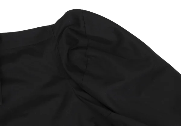 COMME des GARCONS Open Sleeves Cotton Frill Blouse K-168598_009