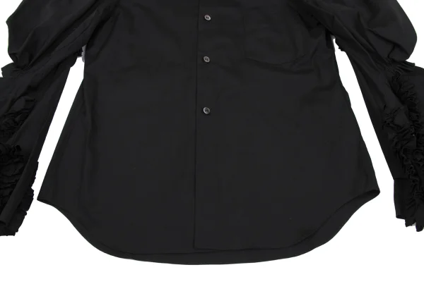 COMME des GARCONS Open Sleeves Cotton Frill Blouse K-168598_012