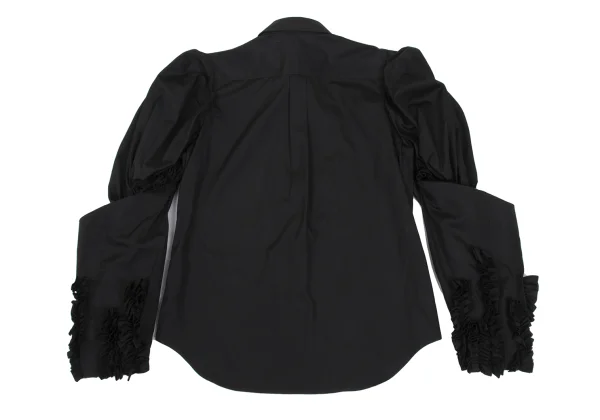 COMME des GARCONS Open Sleeves Cotton Frill Blouse K-168598_014