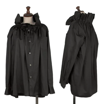 COMME des GARCONS Cotton Gather Neck Blouse