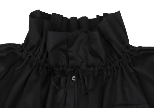 COMME des GARCONS Cotton Gather Neck Blouse K-168599_004