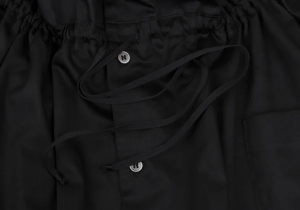 COMME des GARCONS Cotton Gather Neck Blouse K-168599_005