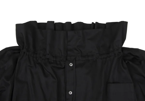 COMME des GARCONS Cotton Gather Neck Blouse K-168599_006