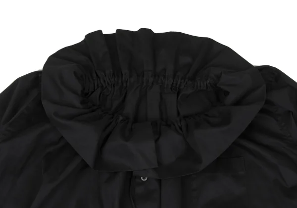 COMME des GARCONS Cotton Gather Neck Blouse K-168599_007