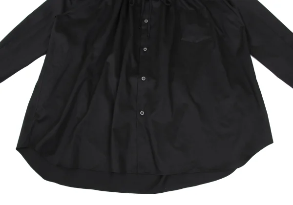 COMME des GARCONS Cotton Gather Neck Blouse K-168599_012