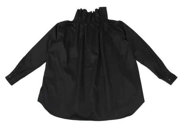 COMME des GARCONS Cotton Gather Neck Blouse K-168599_014