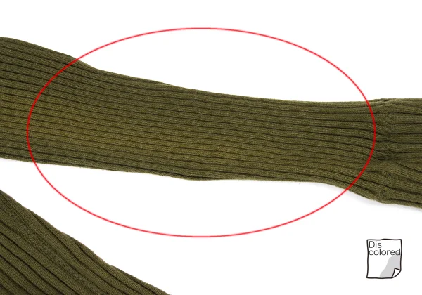 JUNYA WATANABE COMME des GARCONS Different Material Hooded Rib Knit Sweater K-168600_012