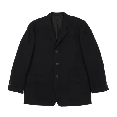 Y's for men Wool 3B Notch Lapel Jacket