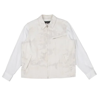 COMME des GARCONS HOMME PLUS Shirt Switching Camouflage Zip-up Blouson