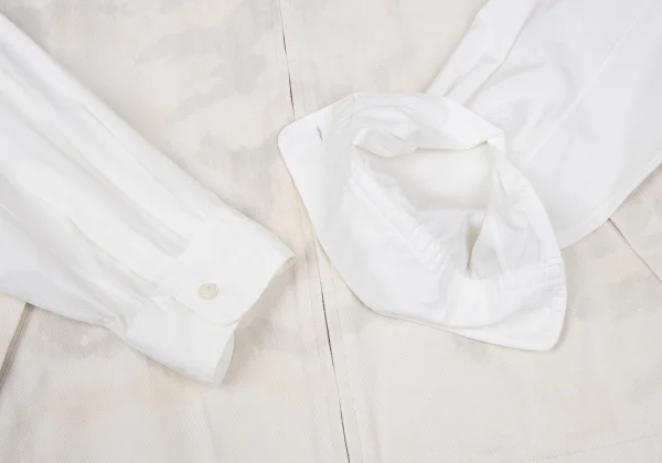 COMME des GARCONS HOMME PLUS Shirt Switching Camouflage Zip-up Blouson K-168603_007