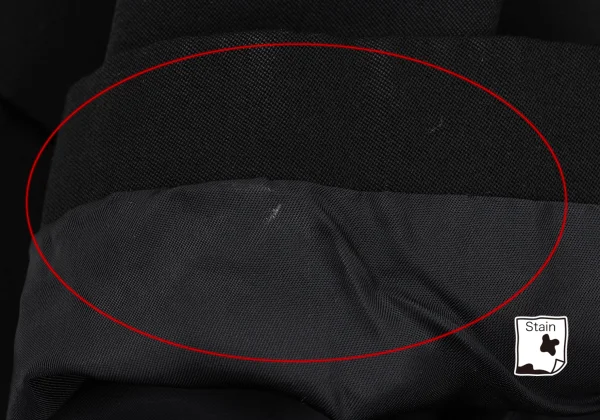 Yohji Yamamoto NOIR Wool Gabardine Fly Front Jacket K-168604_011