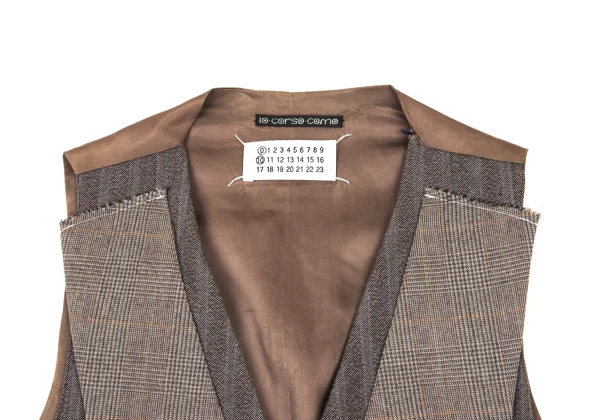 Maison Martin Margiela 0 10×10 Corso Como Artisanal Docking Reconstruction Vest K-168605_006