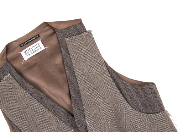 Maison Martin Margiela 0 10×10 Corso Como Artisanal Docking Reconstruction Vest K-168605_008