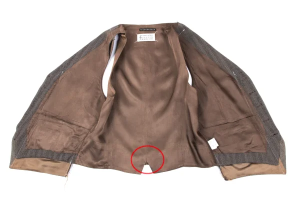 Maison Martin Margiela 0 10×10 Corso Como Artisanal Docking Reconstruction Vest K-168605_014