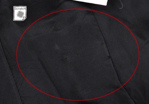 Yohji Yamamoto FEMME Wool Nylon Flap Pocket Round Collar Jacket K-168607_014