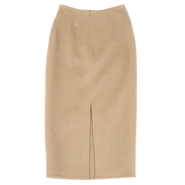 CELINE Baby Camel Hair Wool Skirt K-168608_005