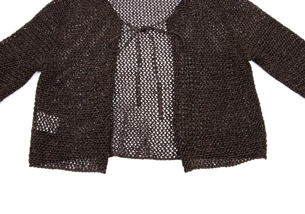 SEE BY CHLOE Low-gauge Glitter Short Knit Cardigan K-168610_008