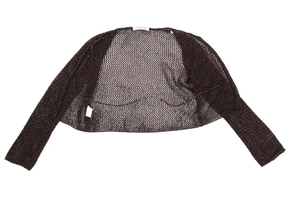 SEE BY CHLOE Low-gauge Glitter Short Knit Cardigan K-168610_009