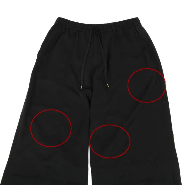 iroquois Poly Knee Switching Wide Easy Pants K-168611_002