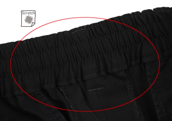 iroquois Poly Knee Switching Wide Easy Pants K-168611_011