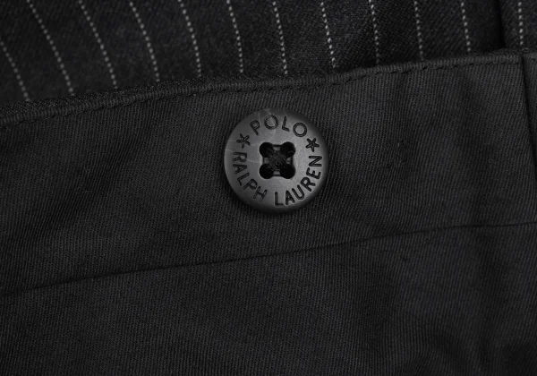 Unbranded Wool Pinstripe Tuck Pants K-168613_012