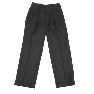 Unbranded Wool Tuck Pants