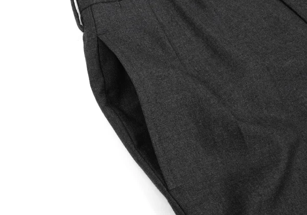 Unbranded Wool Tuck Pants K-168614_003