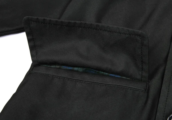 tao Cotton Poly Detachable Hooded Round-collar Double Coat K-168615_011