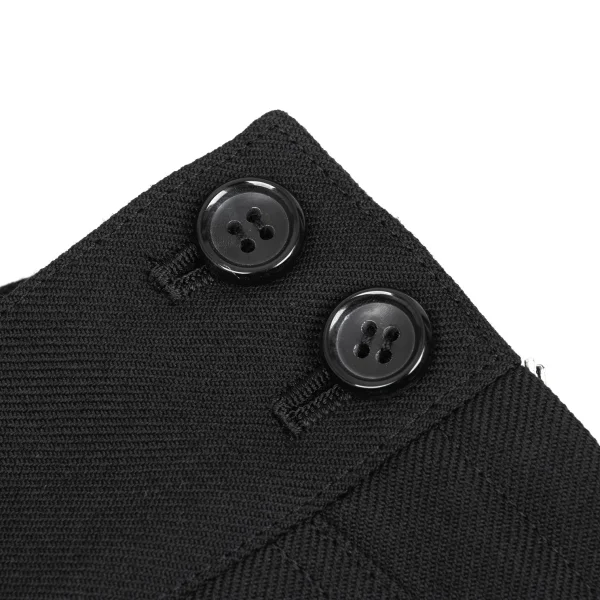 tao Wool Poly Overalls Wide Half Pants K-168616_005