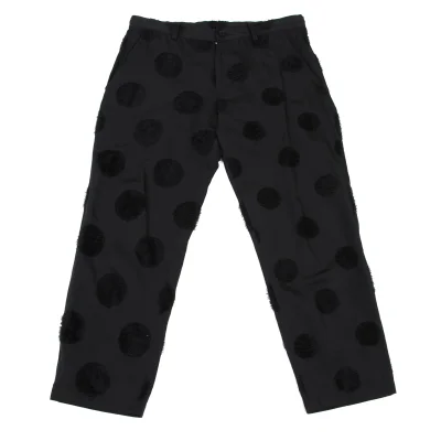 Y's Brushed Dot Jacquard Tapered Pants