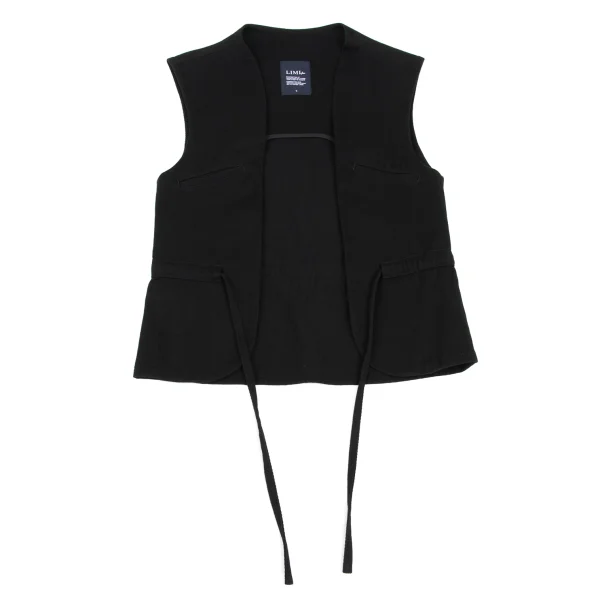 LIMI feu Cotton Drawstring Vest K-168619_002