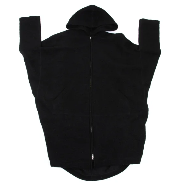 LIMI feu Wool Poly Boucle Long Zip Hoodie K-168620_002