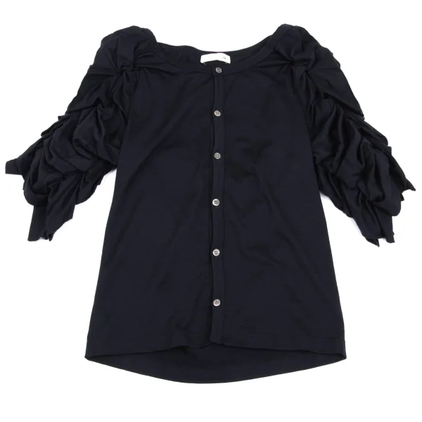 COMME des GARCONS Frill Sleeve Design Top K-168621_002
