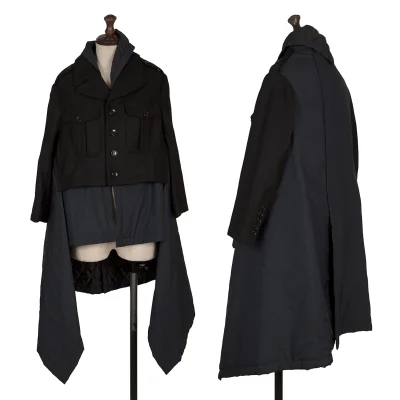 COMME des GARCONS Quilted Lining Docking Coat