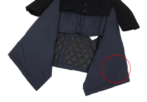 COMME des GARCONS Quilted Lining Docking Coat K-168622_010