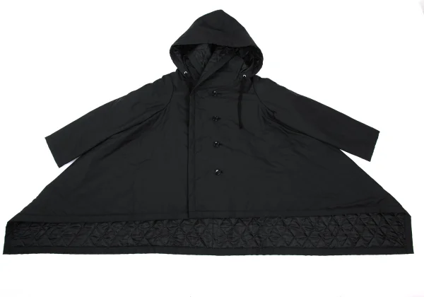 COMME des GARCONS Quilted Lining Flare Hooded Coat K-168623_002