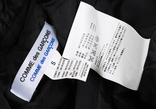 COMME des GARCONS Quilted Lining Flare Hooded Coat K-168623_016