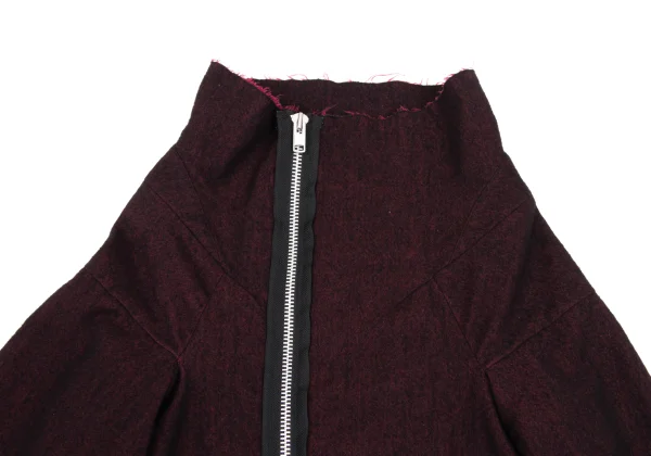 tricot COMME des GARCONS Wool Fulling Dot Lining Cutting Jacket K-168624_005