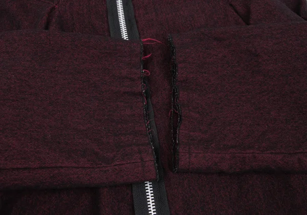 tricot COMME des GARCONS Wool Fulling Dot Lining Cutting Jacket K-168624_008