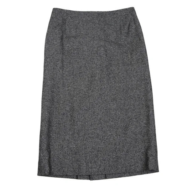 yoshie inaba Birdseye Weave Cashmere Skirt K-168627_002