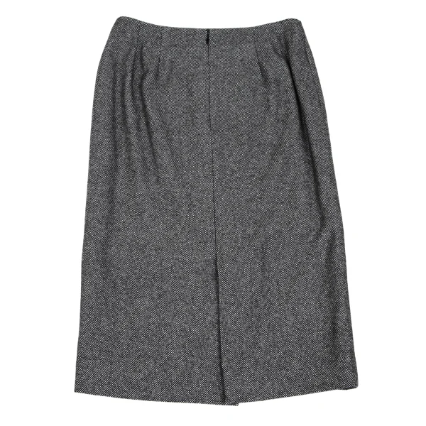 yoshie inaba Birdseye Weave Cashmere Skirt K-168627_005